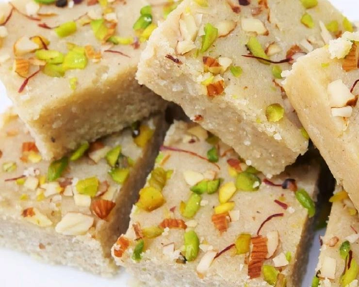 Makhana barfi made in Savan is very beneficial for taste and health