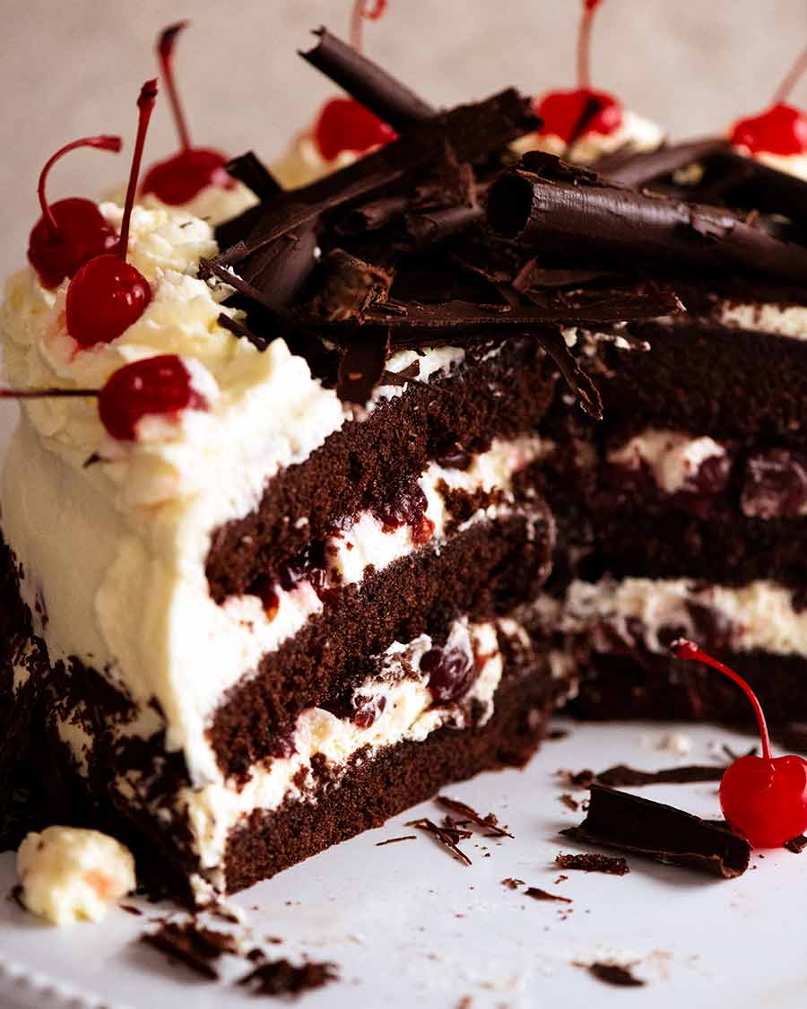 Here's how to make your favorite Black Forest Cake at Christmas, an easy-to-know recipe