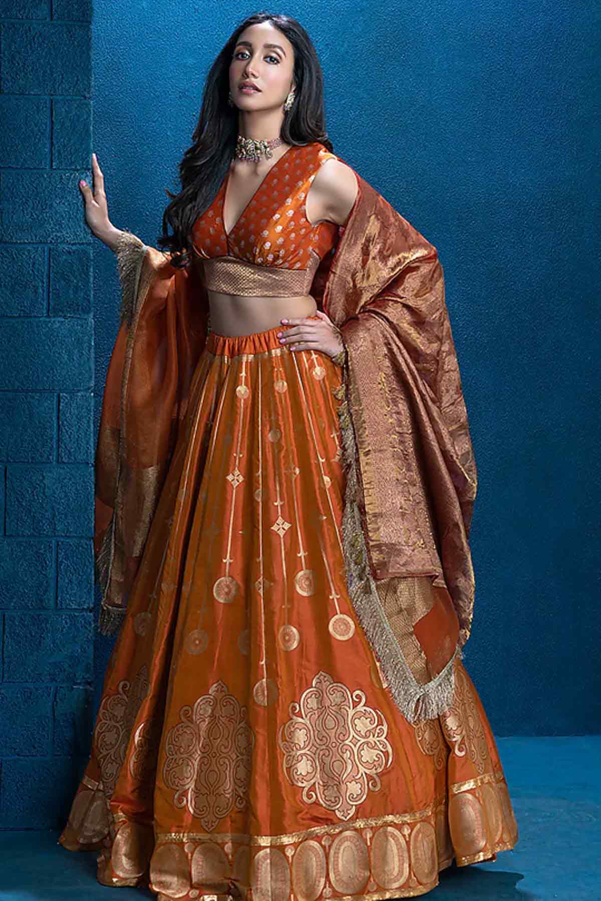 Silk lehenga will look new year after year, take care like this