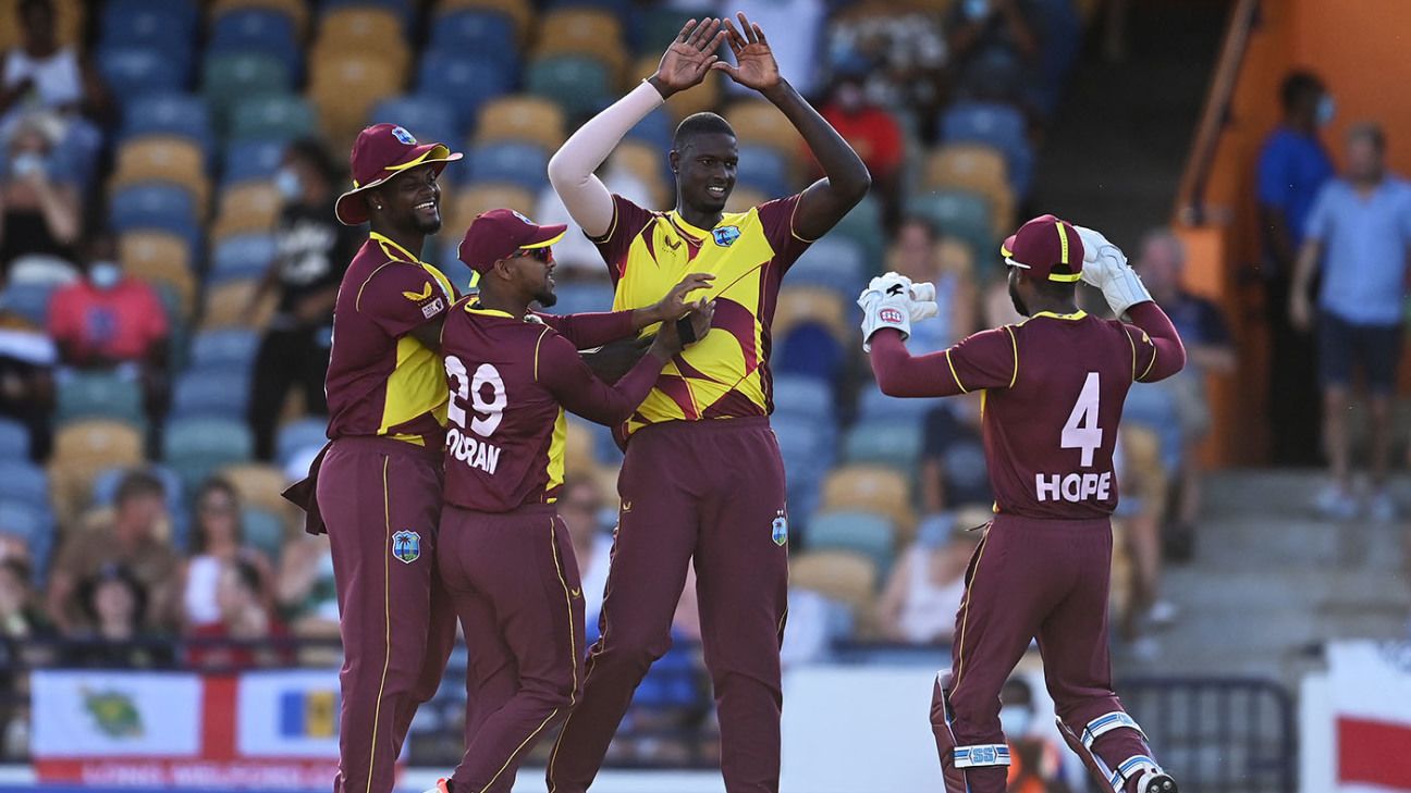 West Indies beat England again, winning the second match as well