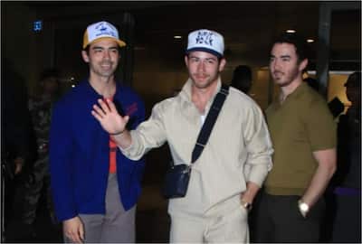 Priyanka Chopra's husband Nick Jonas arrived in Mumbai with his brothers, fans said - Jiju came to support Manara