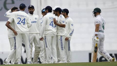 The Indian team created history in Cape Town, becoming the first team to do so in Test cricket