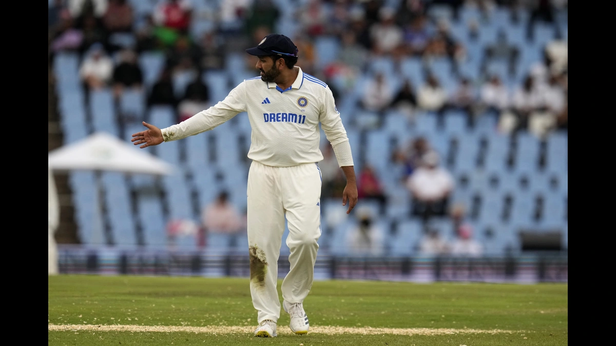 Rohit's teammate questioned his captaincy after losing the first Test