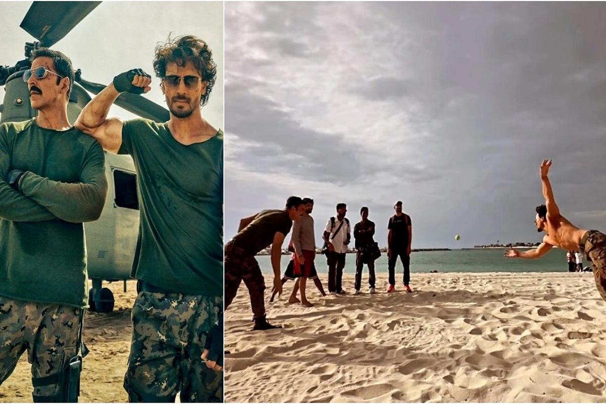 Akshay Kumar Trains Tiger Shroff For Bade Mian Chhote Mian, 'Baaghi' Shares BTS Video