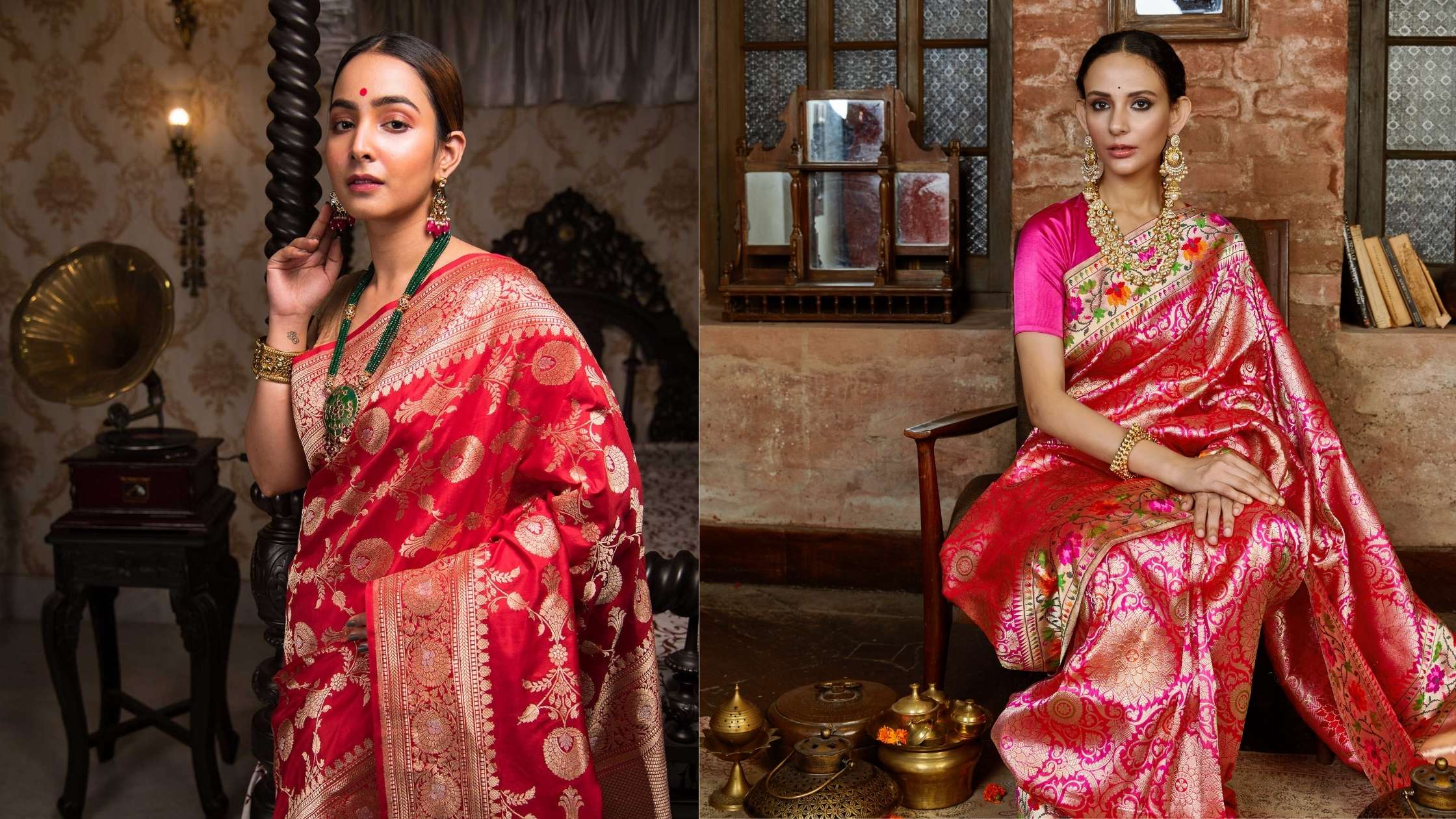 Modern Banarasi Saree for Bengali Marriage you must know JDS Banaras