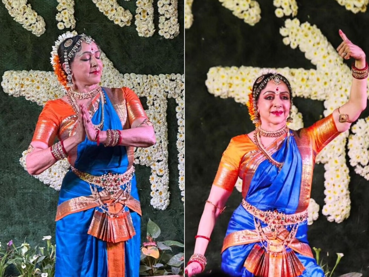 Hema Malini Perform Raag Seva Bharatnatyam Dance In Ayodhya Ram Mandir Actress Video Goes Viral On Social Media Ayodhya Ram Mandir: हेमा मालिनी ने रामलला के मंदिर में किया भरतनाट्यम, डांस परफॉर्मेंस